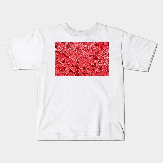 Clover Red Kids T-Shirt by Tovers